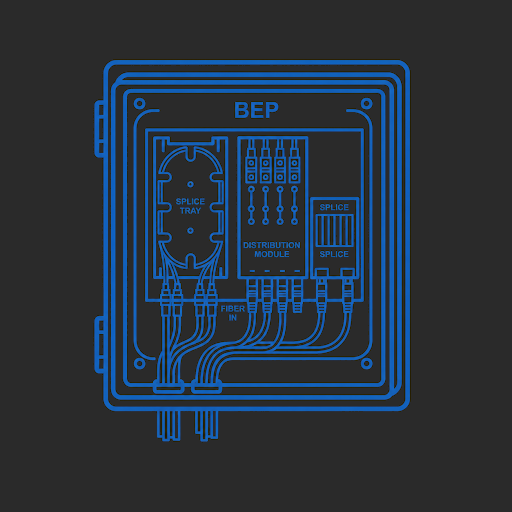 Création de réseau fibre optique et pose de BEP